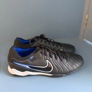 NEW Nike Tiempo Legend 10 Academy Turf Soccer Black/Royal Men's 7.5 DV4341-040